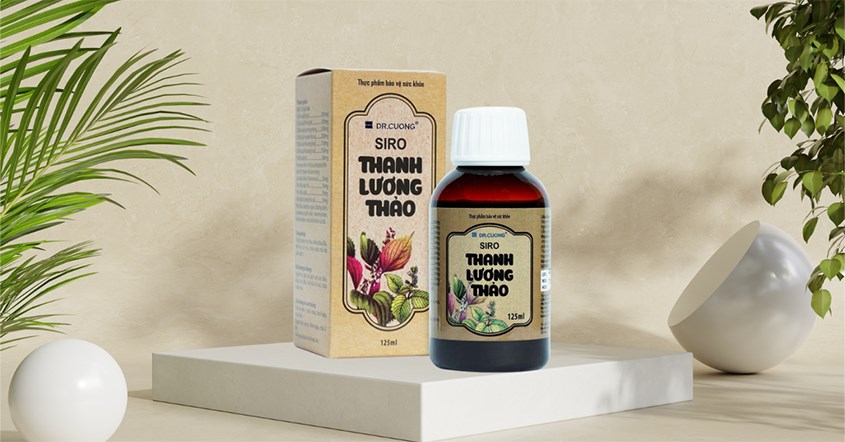 Siro Thanh Lương Thảo hỗ trợ giảm các triệu chứng do cảm lạnh gây nên