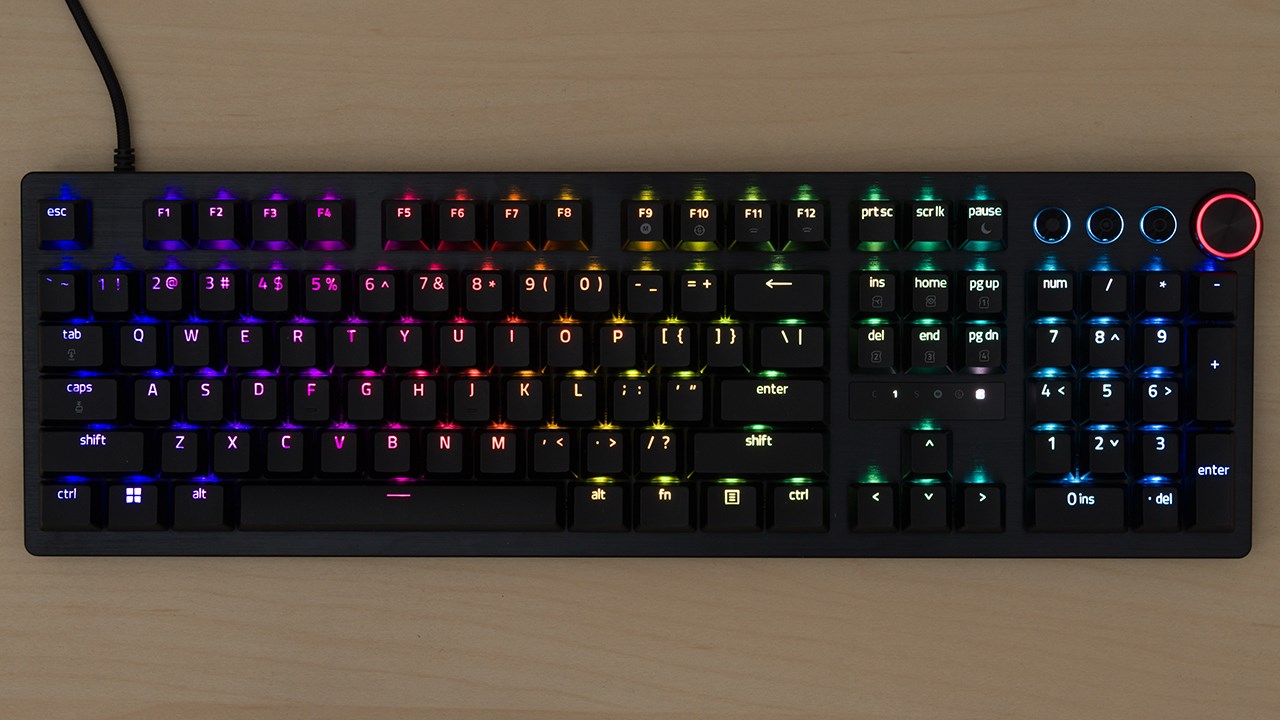 Razer Huntsman V3 Pro còn đi kèm với bộ keycap rất tốt, Nguồn: RTINGS. Razer Huntsman V3 Pro còn đi kèm với bộ keycap rất tốt, Nguồn: RTINGS.