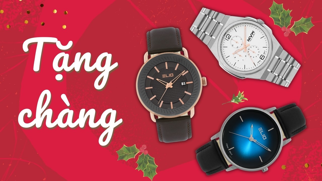 Đồng hồ tặng bạn trai dịp Giáng sinh 2023: Ý tưởng siêu tuyệt vời! Đồng hồ tặng bạn trai dịp Giáng sinh 2023: Ý tưởng siêu tuyệt vời!