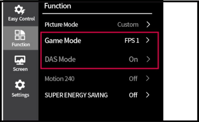 Lưu ý của hãng khi bật chế độ DAS Lưu ý của hãng khi bật chế độ DAS