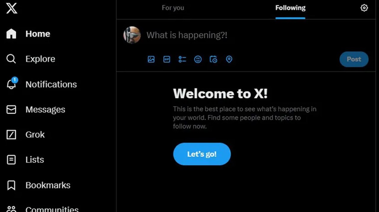 Khi truy cập vào X người dùng bất ngờ nhận được thông báo 