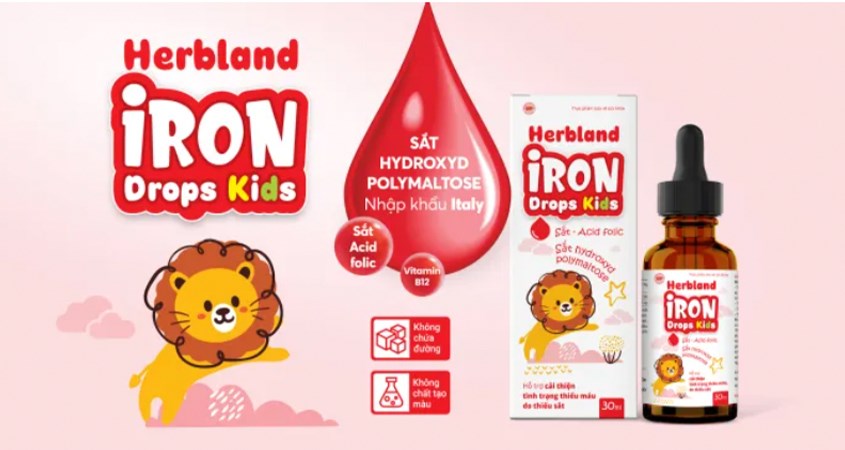 Sử dụng sắt hữu cơ hydroxyd polymatose nhập khẩu từ Italy