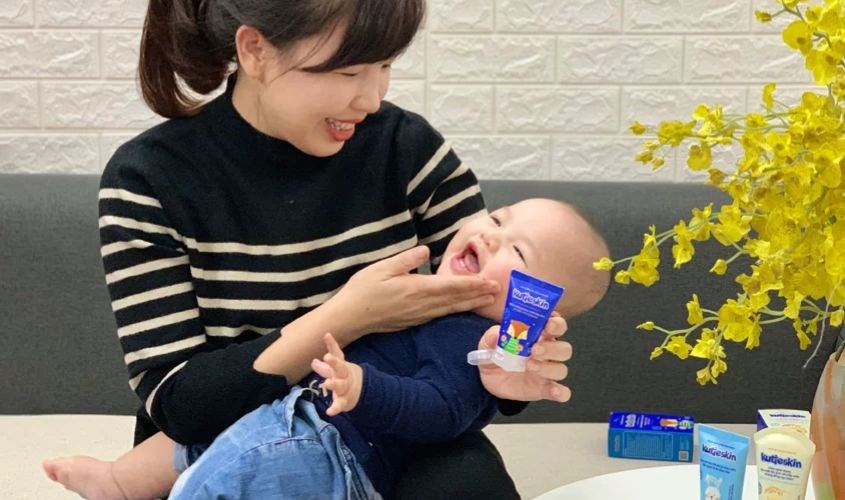 Kem dưỡng Kutieskin không chứa các chất độc hại, an toàn cho bé