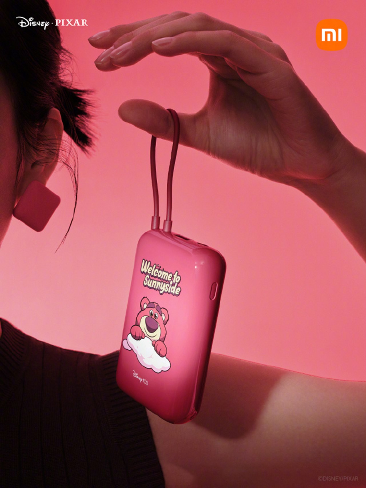 Sạc dự phòng phiên bản Gấu Dâu