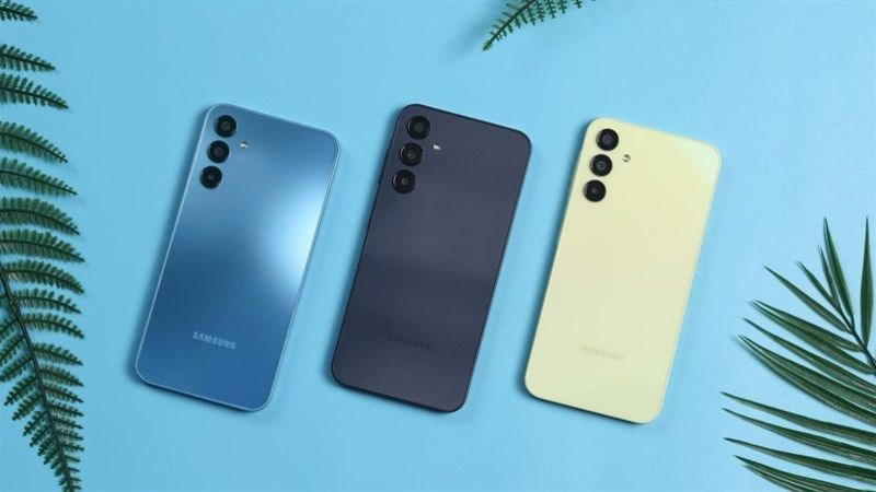 Samsung A15 có 3 tùy chọn màu sắc cho người dùng lựa chọn