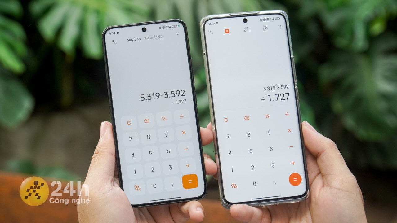 Ứng dụng máy tính cũng đã được tinh chỉnh lại.