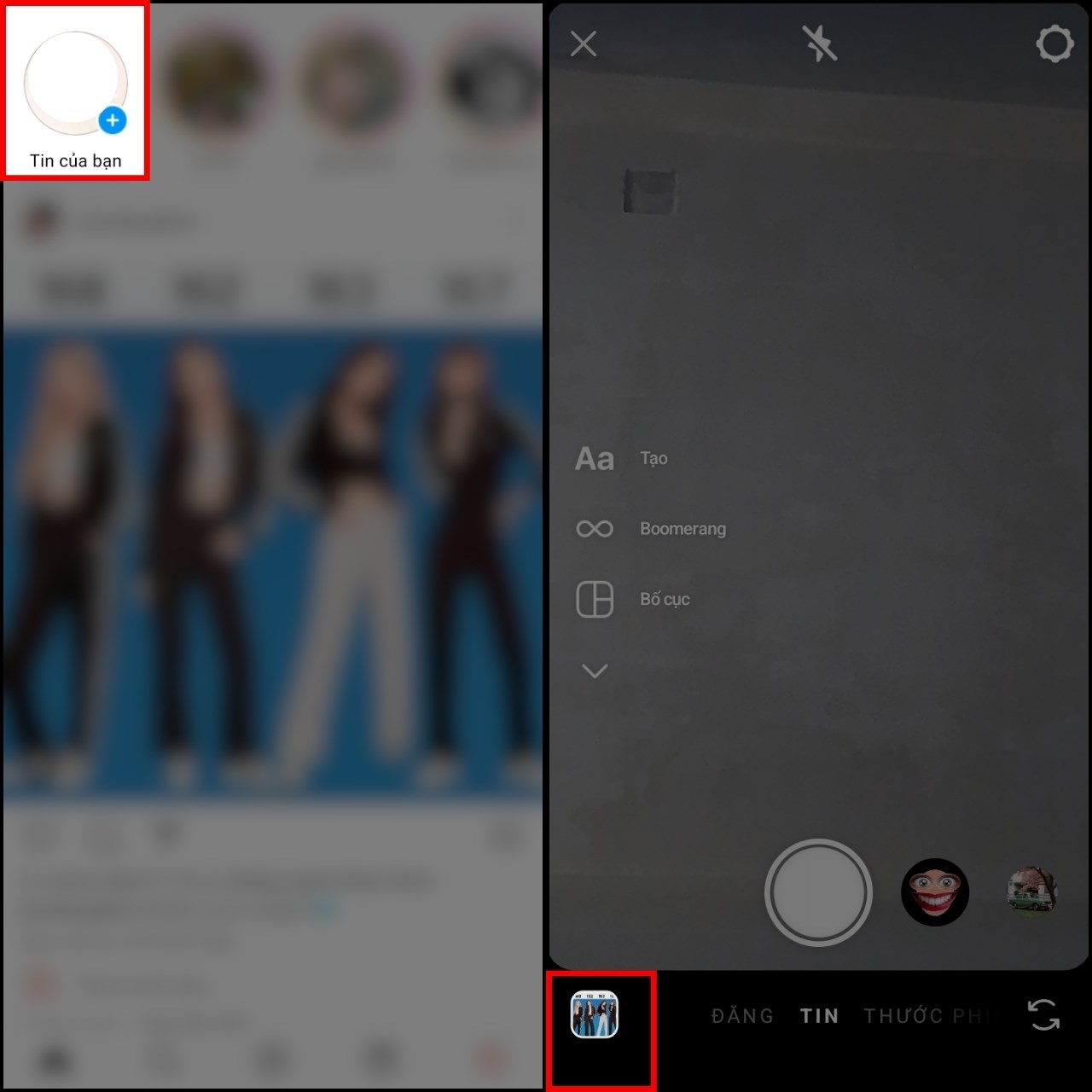 Cách tìm bản nháp bài đăng Instagram
