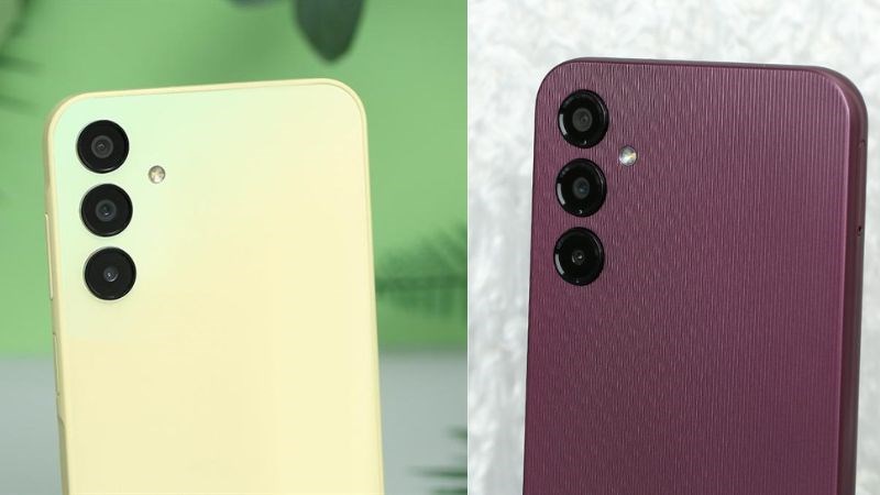 Cả 2 phiên bản đều có sự tương đồng về camera