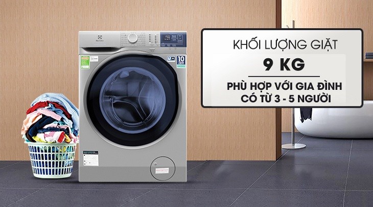 Nên lắp đặt máy giặt Electrolux Inverter 9 kg EWF9024ADSA ở nơi thoáng mát, sạch sẽ để đảm bảo hoạt động tốt nhất