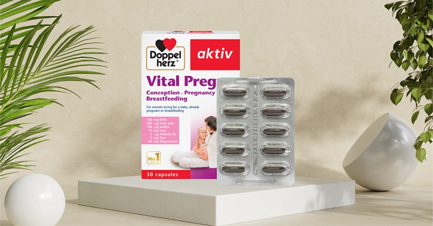 Công dụng của Doppelherz Aktiv Vital Pregna