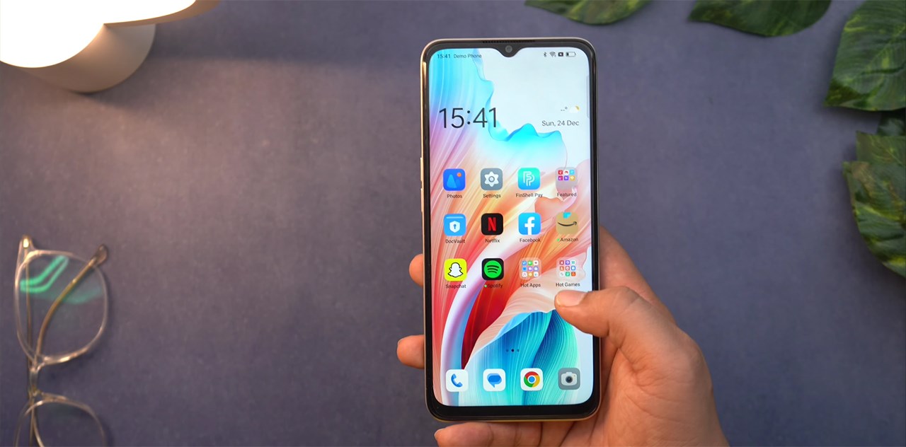 Sự thay đổi này hứa hẹn mang đến trải nghiệm hiển thị tốt hơn cho người dùng (ảnh minh họa: OPPO A59 5G). Nguồn: Indori Explorer.