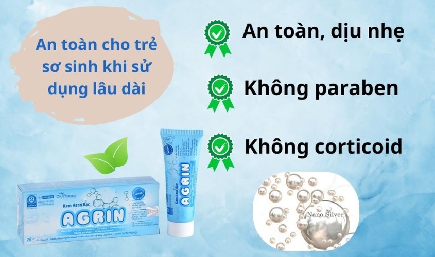 Sản phẩm được sản xuất với các thành phần lành tính