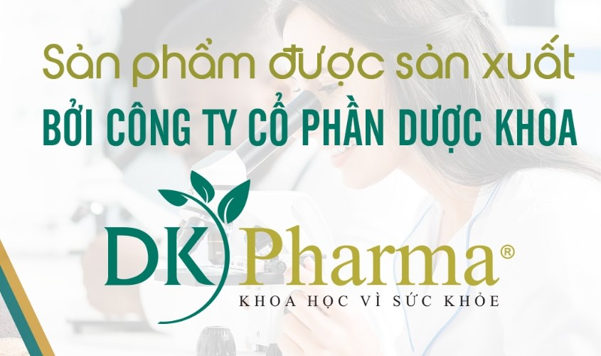 Thương hiệu Agrin thuộc Công ty Cổ phần Dược Khoa (DK Pharma)