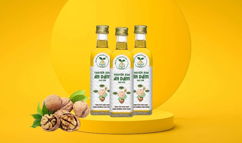 Dầu óc chó Thuyền Xưa cung cấp hỗn hợp các chất béo tốt