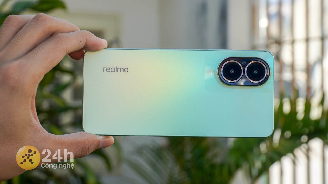 realme C67 sở hữu camera chính với độ phân giải lên đến 108 MP.