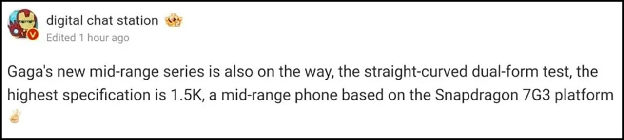 Khả năng cao OnePlus Ace 3V được trang bị Snapdragon 8 Gen 3. Nguồn: Gizmochina.