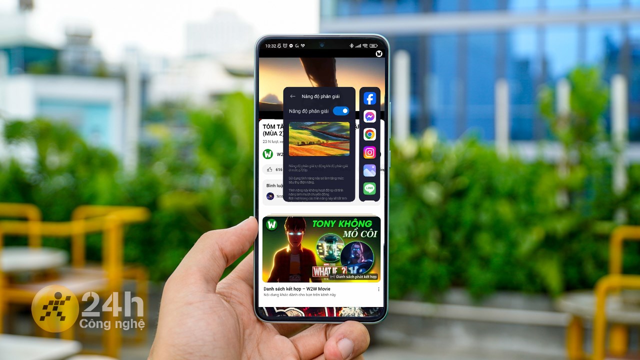 Cách bật độ phân giải 2K trên Xiaomi