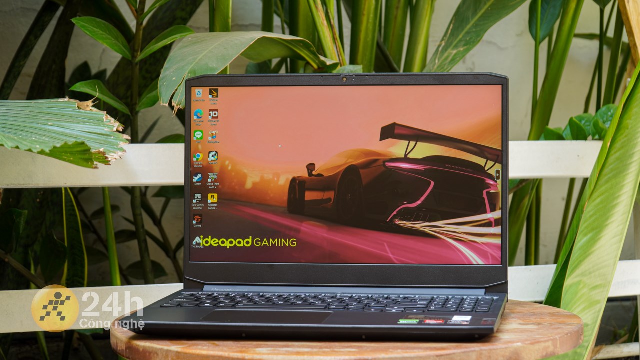 Lenovo Ideapad Gaming 3 15ACH16 được trang bị màn hình kích thước lớn. Lenovo Ideapad Gaming 3 15ACH16 được trang bị màn hình kích thước lớn.