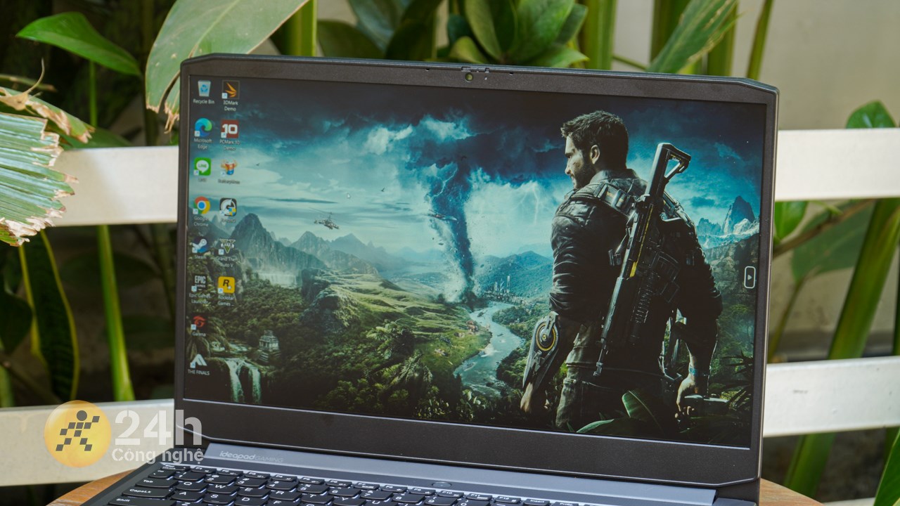 Lenovo Ideapad Gaming 3 15ACH16 dù là laptop gaming nhưng vẫn cho thời lượng sử dụng pin tốt. Lenovo Ideapad Gaming 3 15ACH16 dù là laptop gaming nhưng vẫn cho thời lượng sử dụng pin tốt.