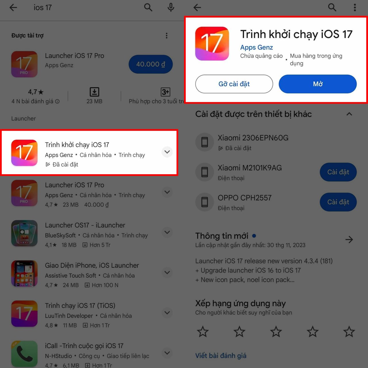 Cách dùng giao diện iOS 17 trên Xiaomi