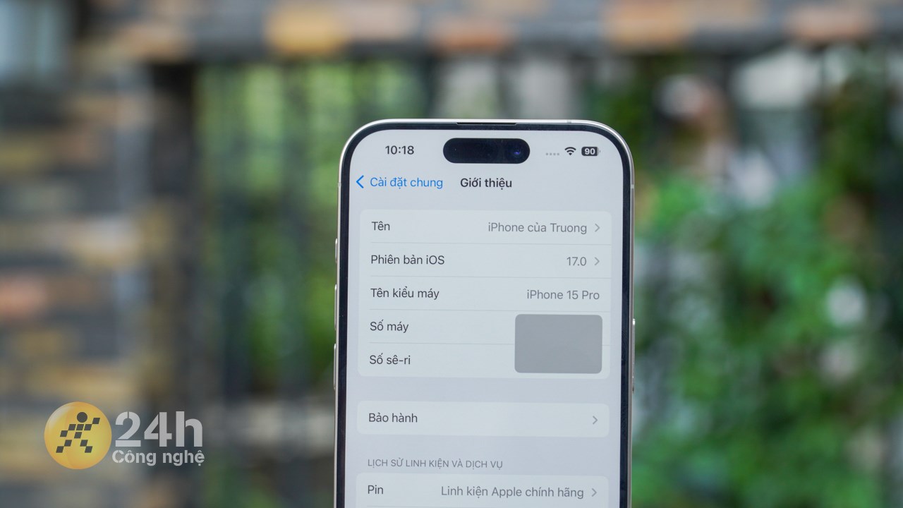 iPhone 15 Pro được trang bị bộ cấu hình rất mạnh mẽ.