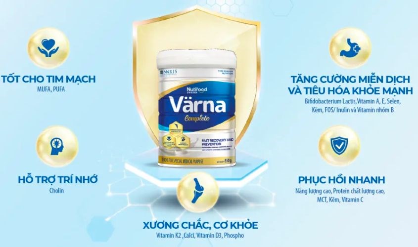 Công dụng của Varna Complete mang lại cho người sử dụng