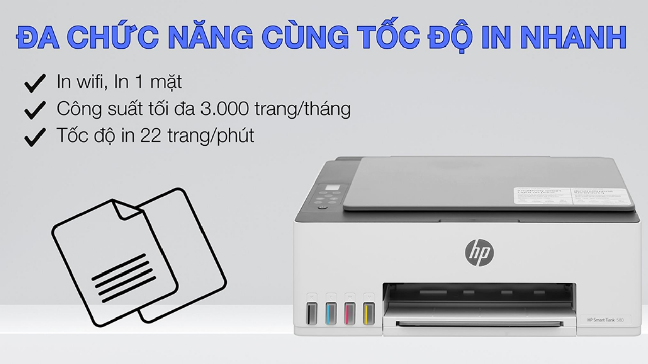 Hiệu năng in nhanh và ổn định