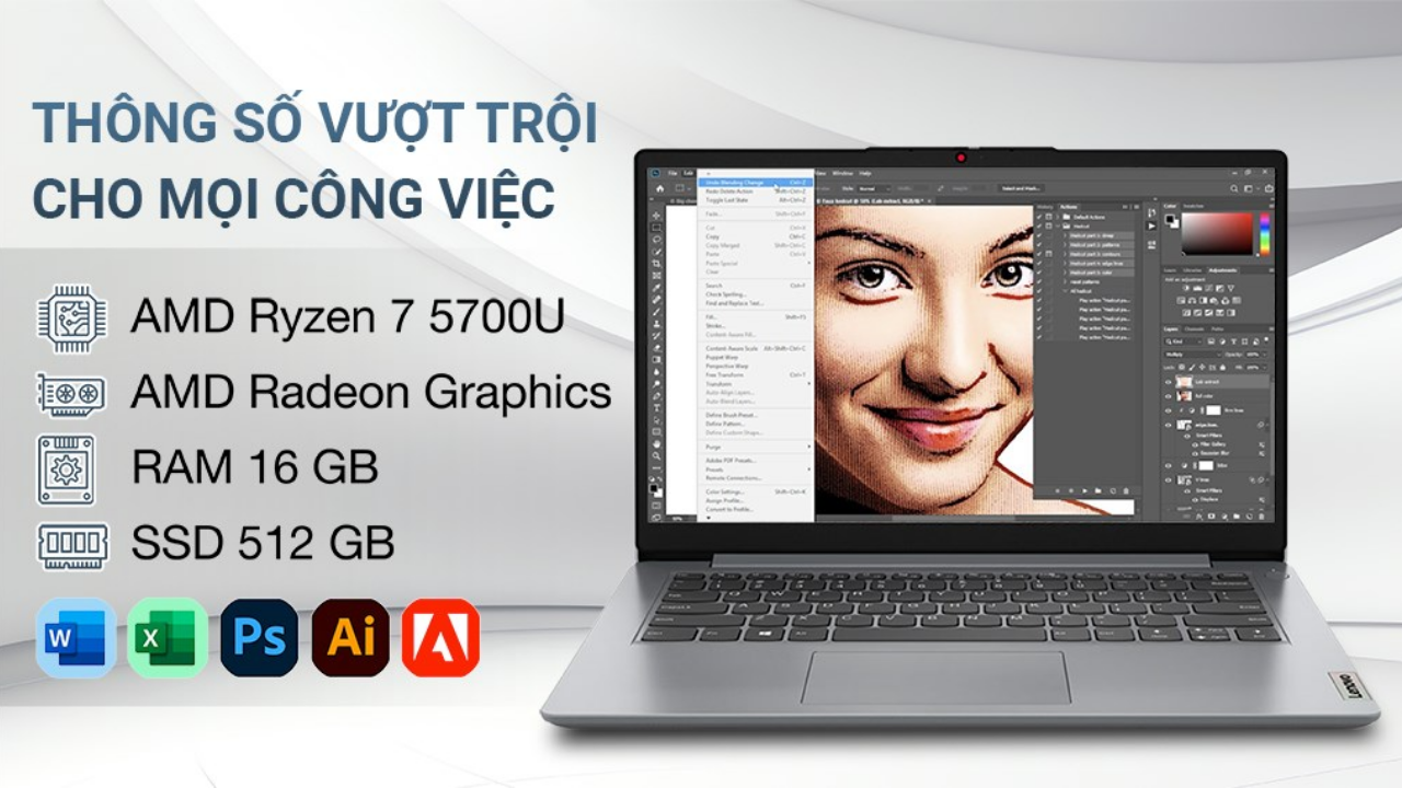 Thông số của Laptop Lenovo Ideapad 1 