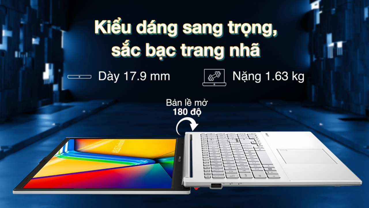 Bản lề có thể gập 180 độ vô cùng độc đáo!