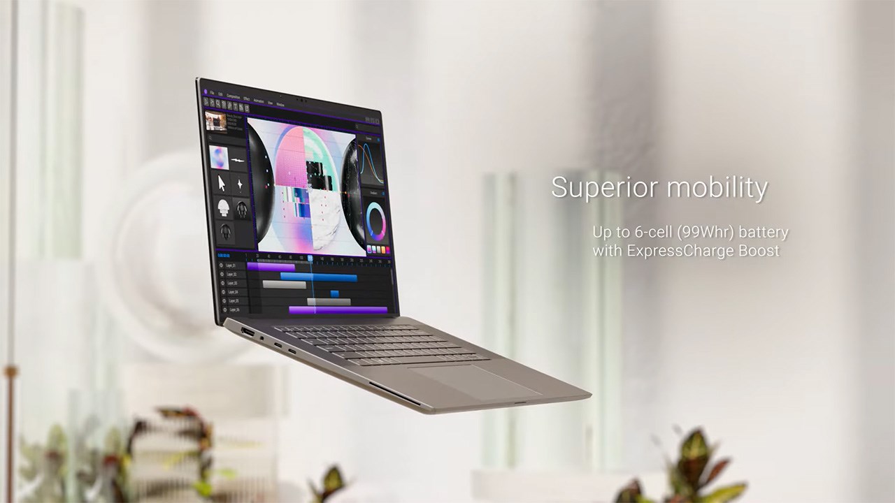 Dell Precision 5680 được trang bị pin 6 cell có dung lượng 100Wh