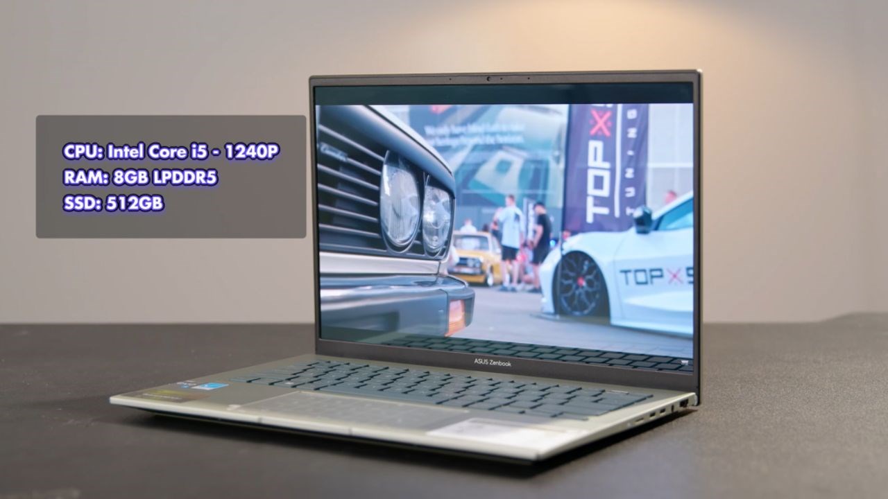 Cấu hình và chất lượng hình ảnh hiển thị trên Asus Zenbook 14 OLED