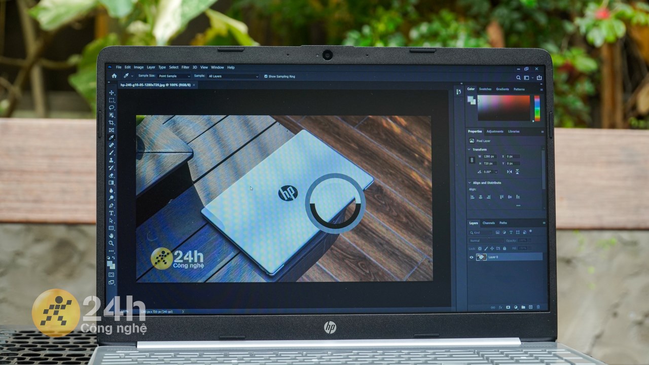 HP 15s fq5147TU được trang bị lớp phủ chống chói cực hữu ích