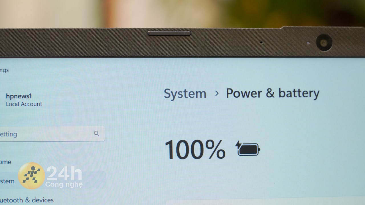 HP 15s fq5147TU có thể đáp ứng gần 5 giờ sử dụng nếu được sạc đầy