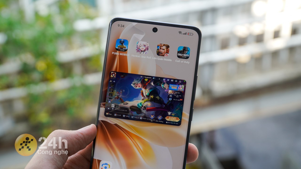 Đây là giao diện cửa sổ nổi của tựa game Liên Quân Mobile khi mình ở màn hình chính.