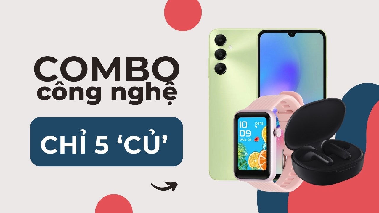 Combo đồ công nghệ đáng mua 2024 mà bạn nên tham khảo với giá 5 triệu Combo đồ công nghệ đáng mua 2024 mà bạn nên tham khảo với giá 5 triệu
