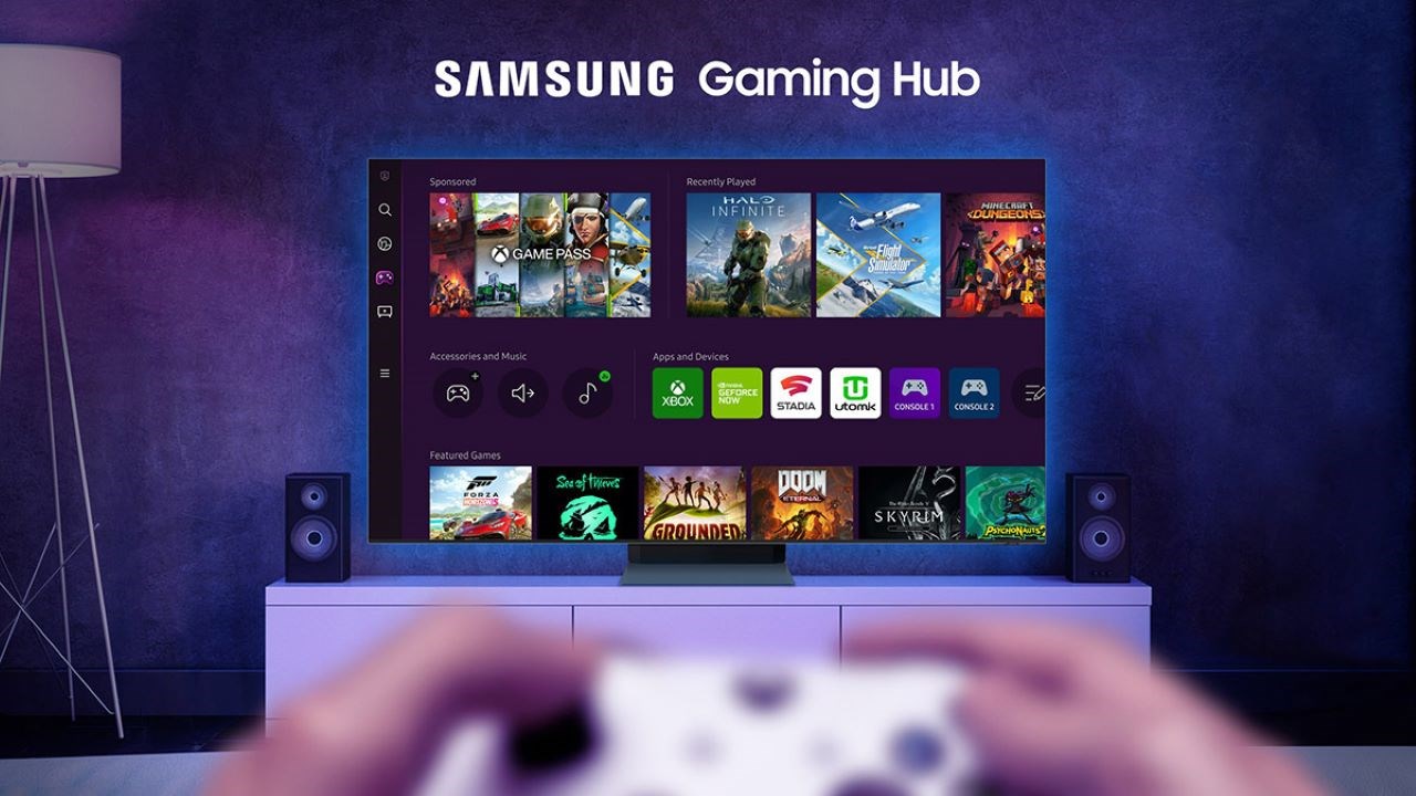 Samsung Gaming Hub là một tính năng chơi game có trên các dòng TV đời mới của Samsung