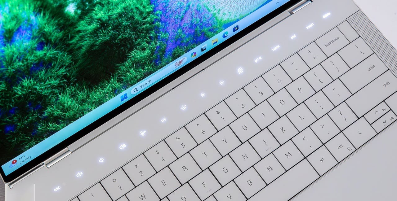 Hệ thống bàn phím của Dell XPS 2024 bỏ đi hàng phím F truyền thống