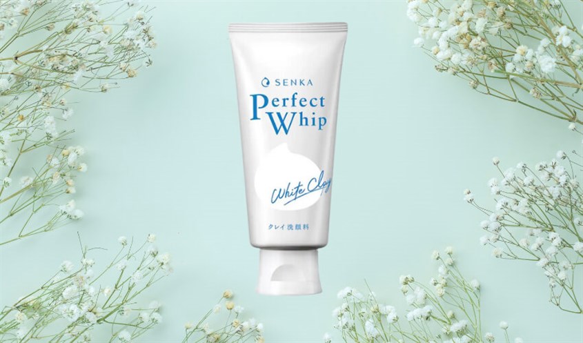 Sữa rửa mặt Senka Perfect White Clay