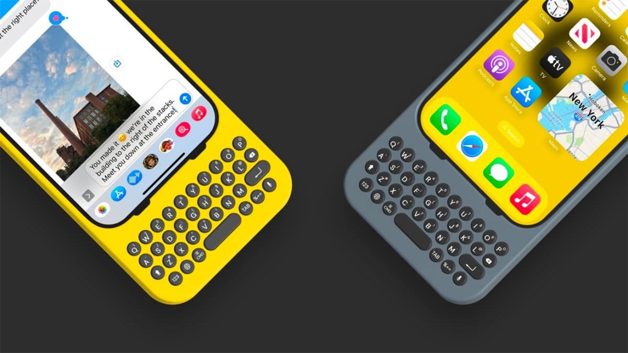 Clicks: Thương hiệu ốp lưng biến hóa iPhone trở thành Blackberry