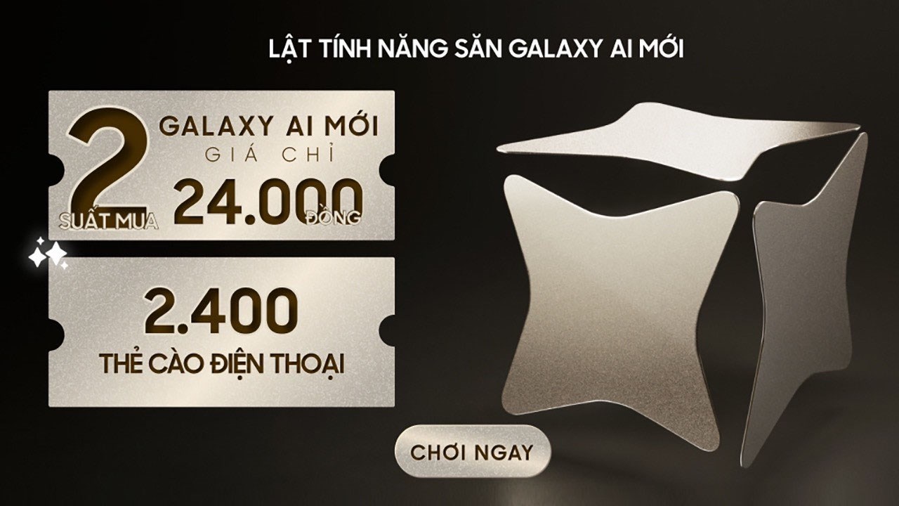 Cực HOT: Chiêu đãi tân niên - Săn Galaxy A.I mới với giá chỉ 24K