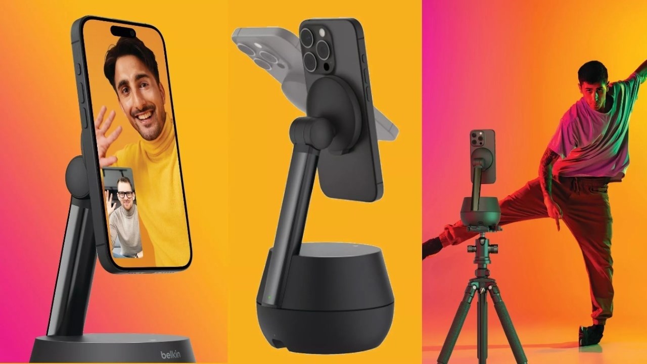 Belkin ra mắt giá đỡ Auto-Tracking Pro được chứng nhận DockKit