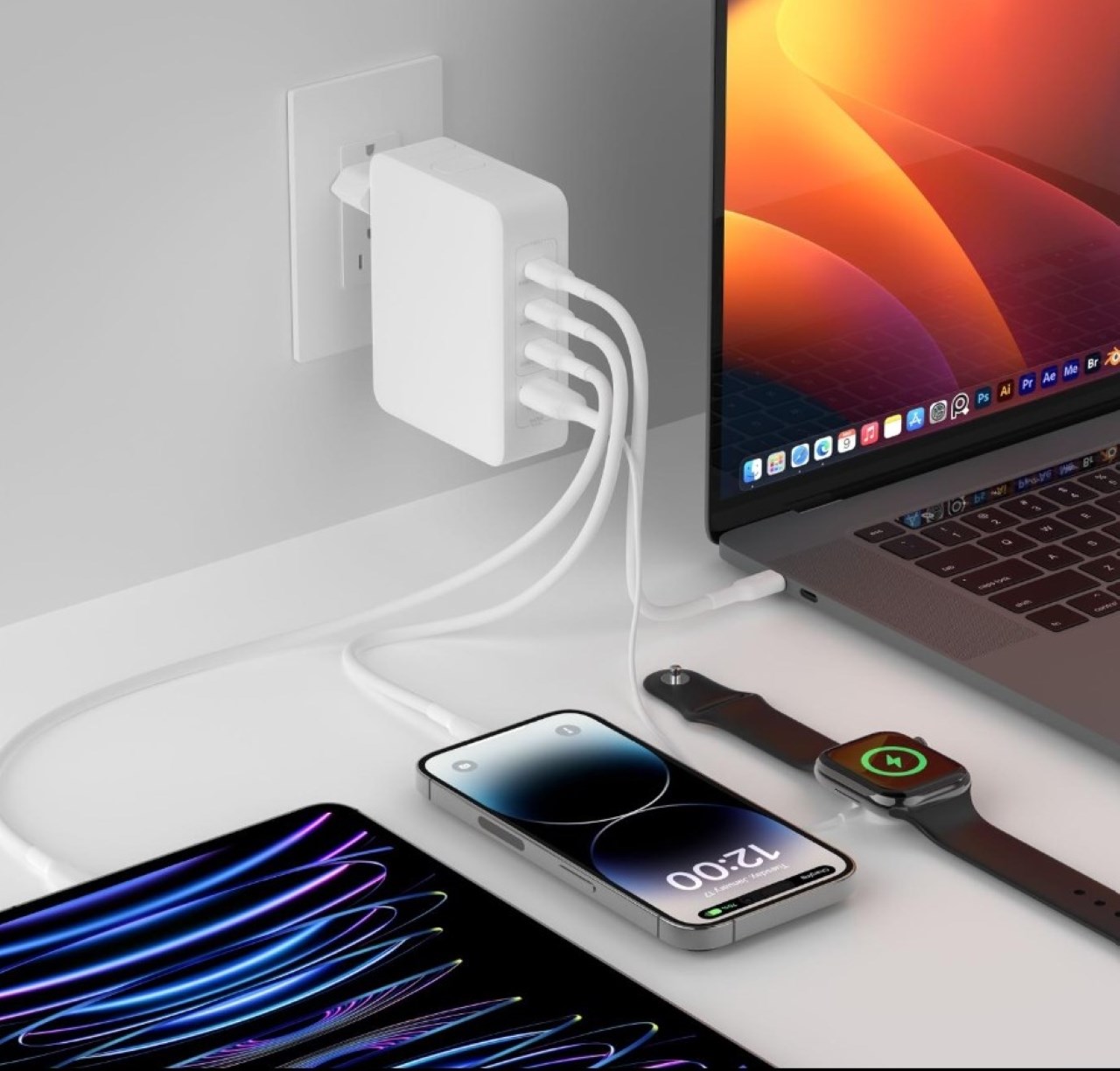 Sạc BoostCharge Pro 140W 4 Cổng GaN Sạc BoostCharge Pro 140W 4 Cổng GaN