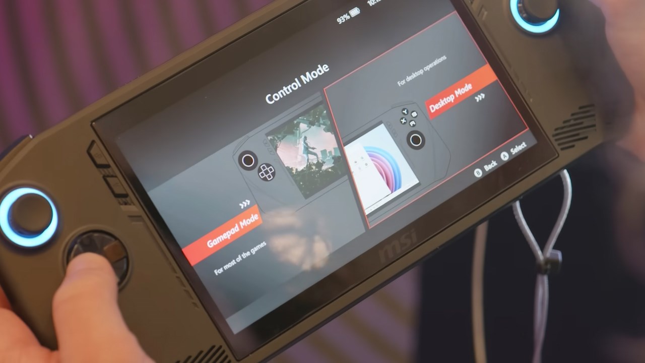 MSI Claw A1M sở hữu cấu hình mạnh mẽ thỏa sức chiến game