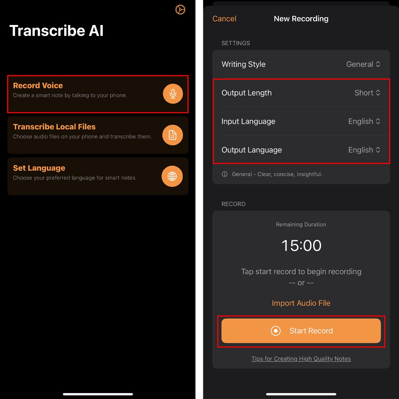 Cách chuyển đổi Audio sang Text trên iPhone