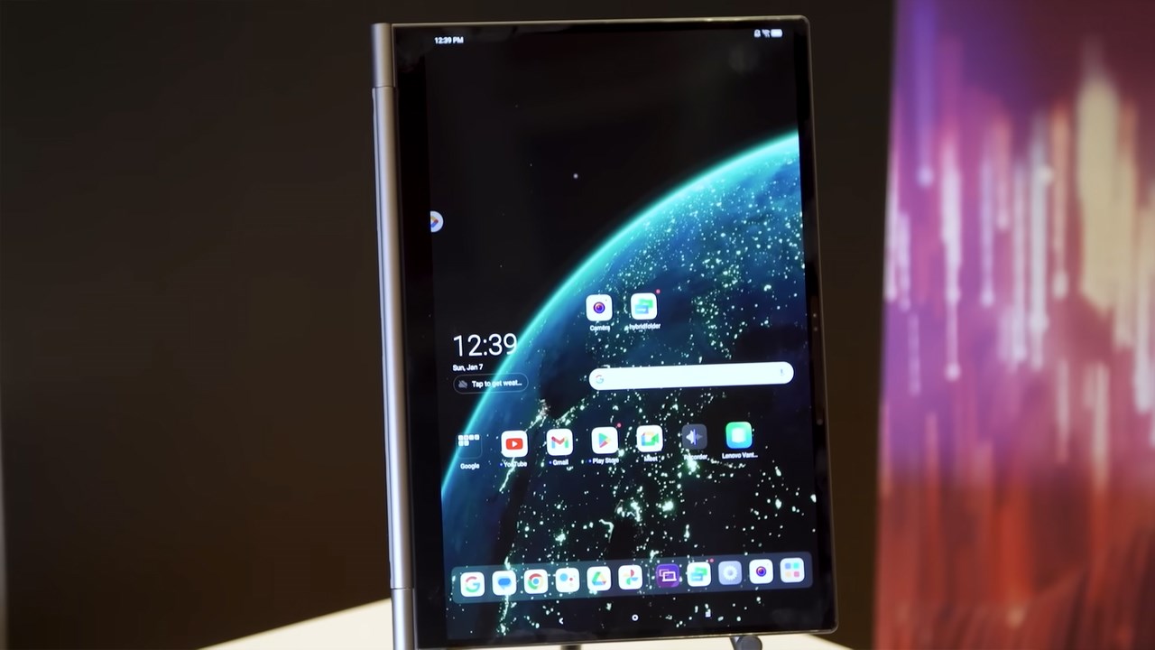 Dạng Hybrid Tab của Lenovo ThinkBook Plus 5 Hybrid sử dụng chip Snapdragon 8+ Gen 1