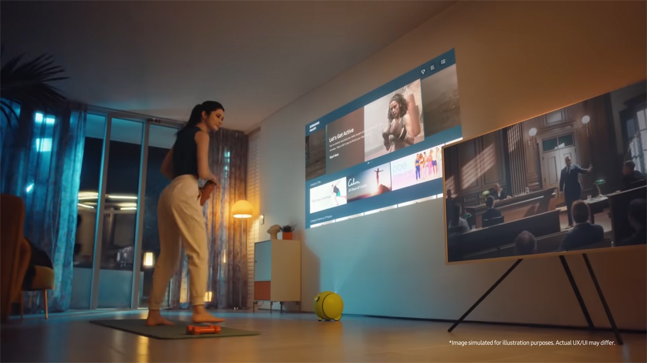 Ballie mới sẽ được tích hợp máy chiếu tiện lợi