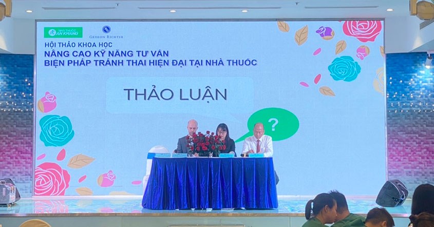 An Khang phối hợp cùng Gedeon Richter tổ chức chương trình nâng cao kỹ thuật tư vấn biện pháp tránh thai hiện đại tại nhà thuốc An Khang phối hợp cùng Gedeon Richter tổ chức chương trình nâng cao kỹ thuật tư vấn biện pháp tránh thai hiện đại tại nhà thuốc