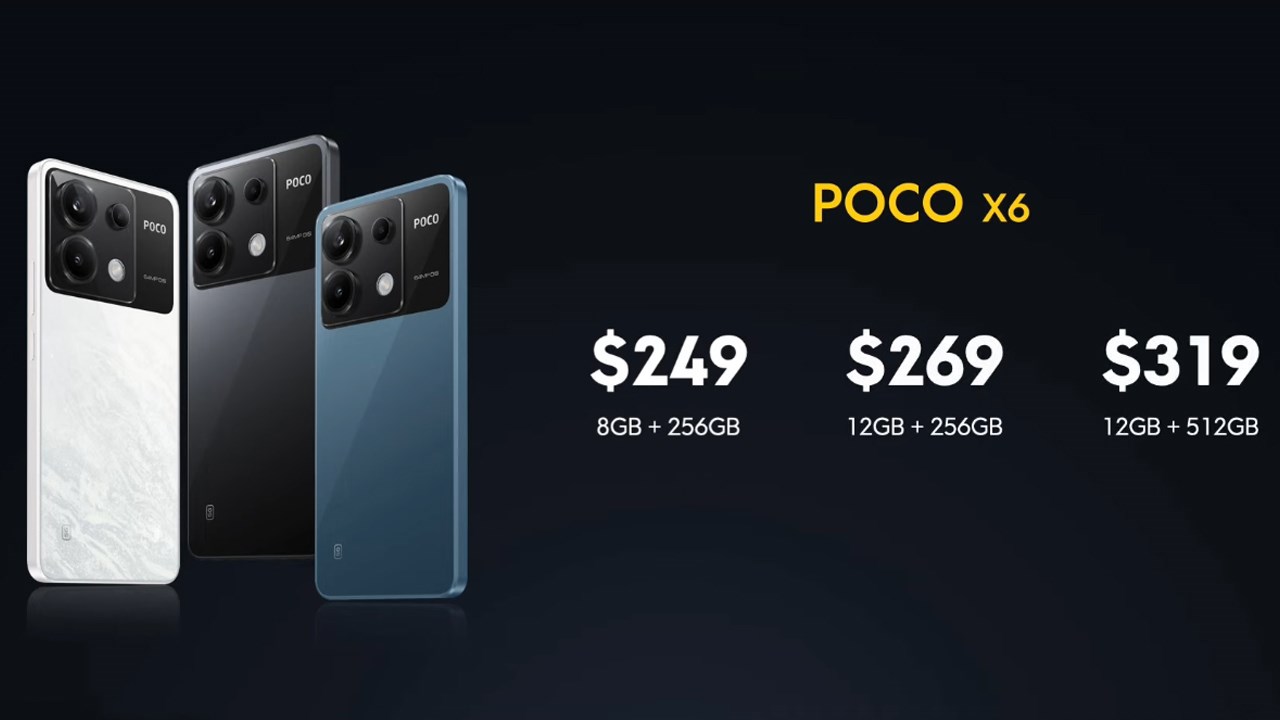 Giá bán của POCO X6 5G tại thị trường quốc tế Giá bán của POCO X6 5G tại thị trường quốc tế