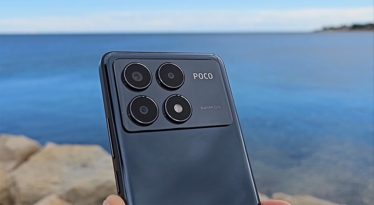 Cụm camera của POCO X6 Pro 5G được thiết kế đẹp mắt và quen thuộc. Nguồn: TechTablets.