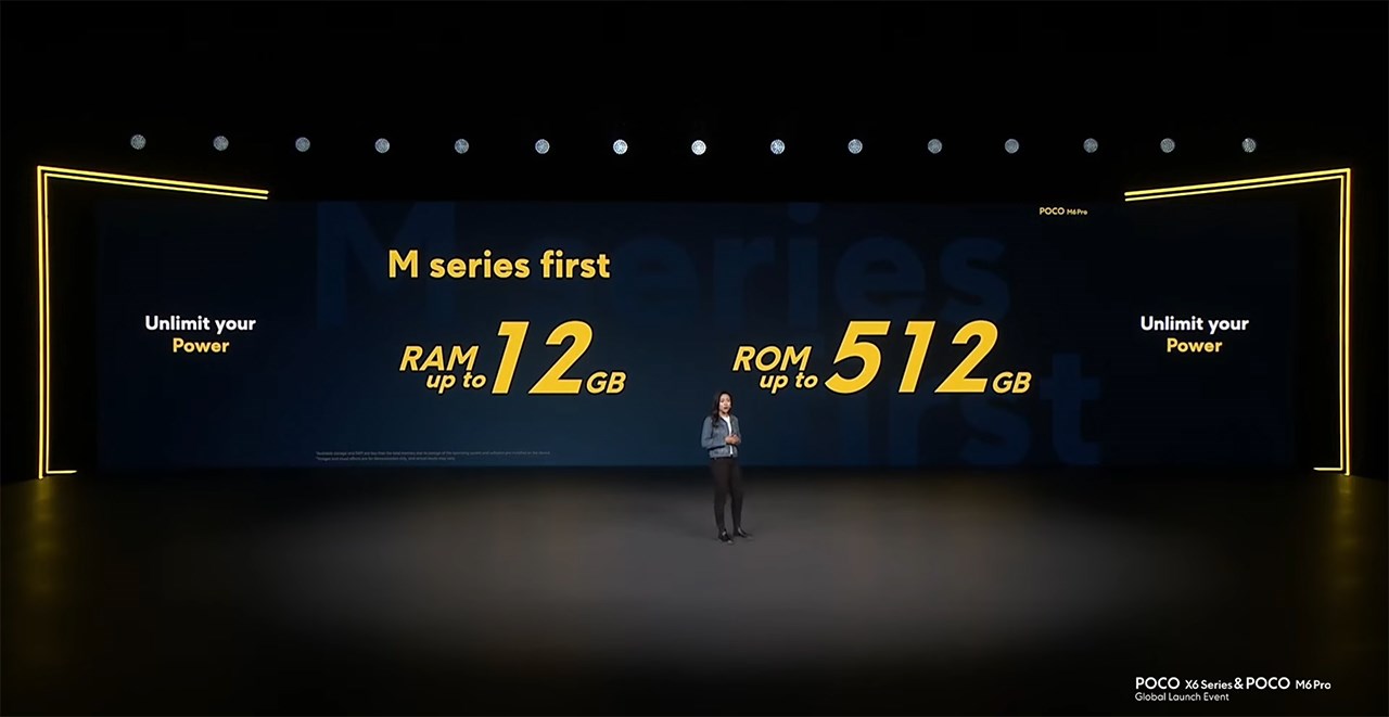 Thiết bị còn được trang bị dung lượng RAM lớn. Nguồn: POCO.